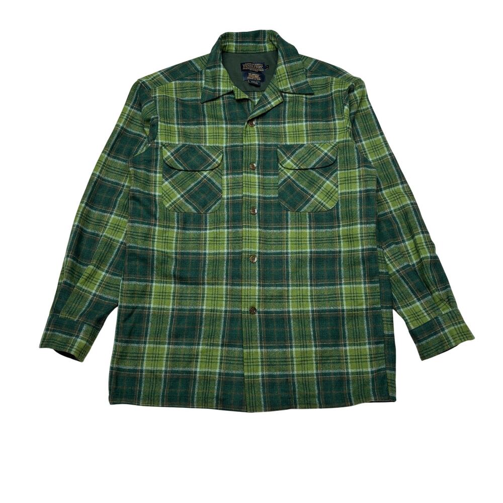 Pendleton Virgin Wool The Original Board Shirt Me… - image 1